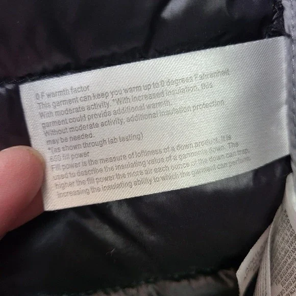 Andrew Marc Down Packable Maxi Jacket Women XL‎ Black 650 Fill Removeable Hood - Picture 13 of 13